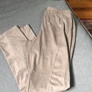 Faux Suede pants